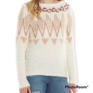 Lc Lauren Conrad Fuzzy Sweater Size Small